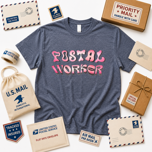 Groovy Postal Worker Tee