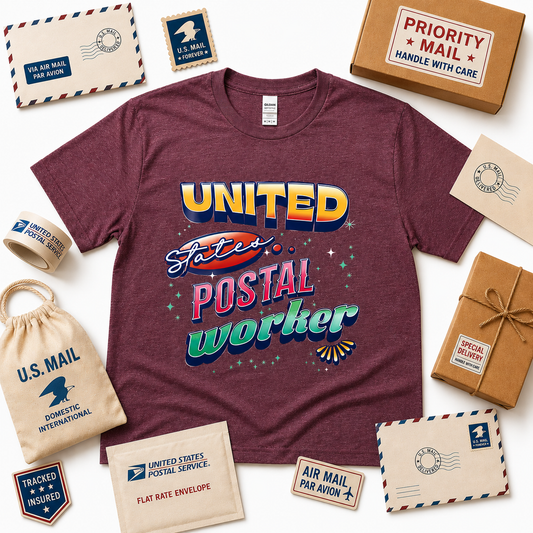 Retro Postal Worker Tee
